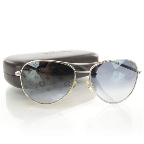 louis vuitton conspiration pilote monogram sunglasses|LOUIS VUITTON Monogram Conspiration Pilote Sunglasses .